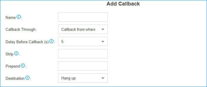 Callback | in2tel