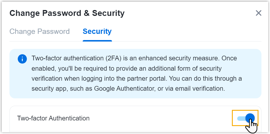 Configure Two-factor Authentication using Authenticator Application