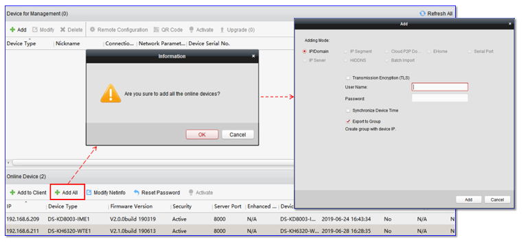 ivms 4200 client default password